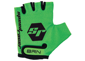 BRN Guanti Speed Racer-verde fluo